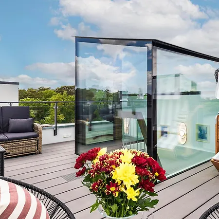 Prora - Mit Meerblick - Malanya Dachterrasse *