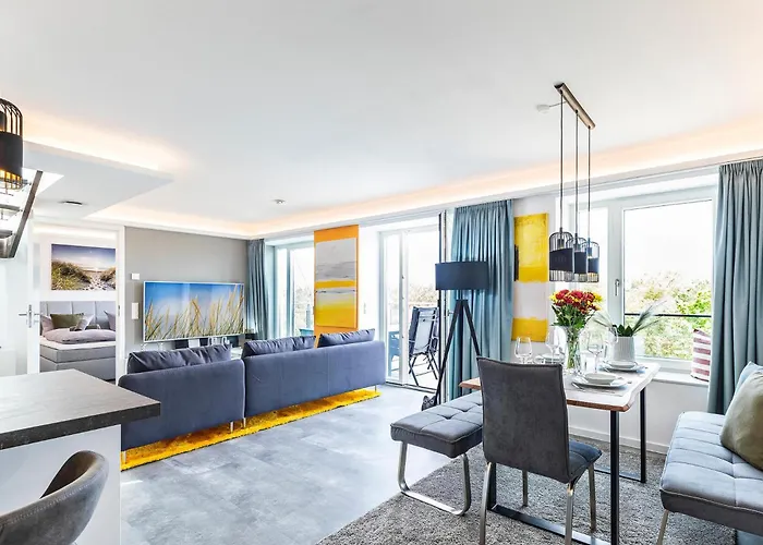 Prora - Komfortables Duenen Mit Dachterrasse Und Meerblick - Malanya Dachterrasse Binz